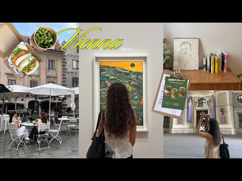 vienna diaries ⋆⭒˚｡⋆ matcha event, museum visits & summer days