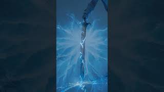 The Frozen Saber #shorts  #epicbattle  #IceWarrior #ElementalClash #FantasyVideo #AIArt #forfun