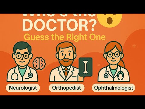 Can You Guess the Right Doctor? | Fun Medical Quiz Challenge!#quiz #ytshorts #knowledge #doctorquiz