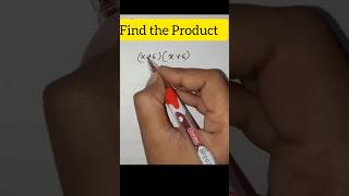 Find the product ||  #maths #mathematics #mathstricks #basicmathtrick #viralshort