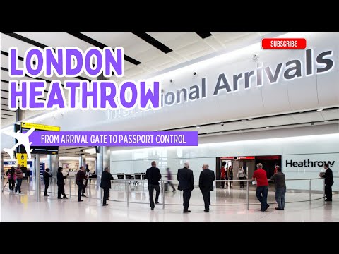 London-Heathrow: Plane Deboarding to Passport Control