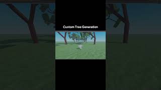 Custom Tree Generation #Roblox #RobloxDev