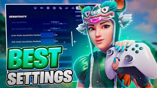 BEST Controller Settings & Sensitivity For Fortnite Chapter 7! (XBOX/PS4/PS5/PC)