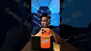 This is how it cost Apple to make iPhone #iphone17 #iPhone17Pro#AppleSecrets#TechBreakdown