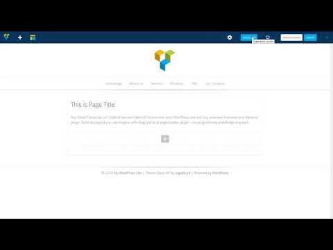 Berpindah antara Frontend Guide Mode di Visual Komposer_Telkom University