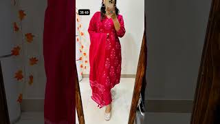 trending outfit cotton kurti pant dupatta sets online shopping #onlineboutique #coastaloutfit