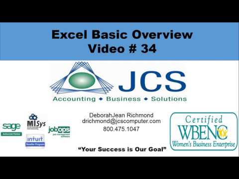 34 Excel QuickBooks Sage 50 Sage 100 Advanced Reporting Training Class Using Excel