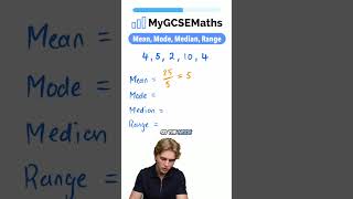 Mean, Mode, Median and Range