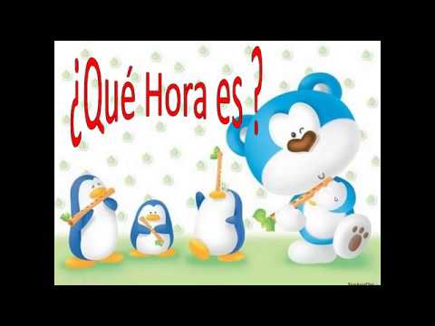 Thời gian và số đếm-Asking and telling time in Spanish - ¿Qué hora es?