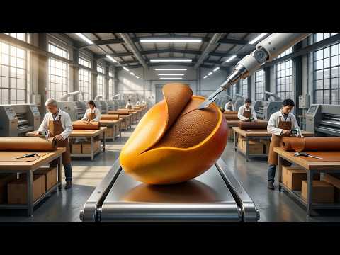 Inside the Mango Leather Factory   Transforming Tropical Fruit into $2,000 Luxury Bags
