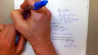 AP Calculus Test Prep Review #1