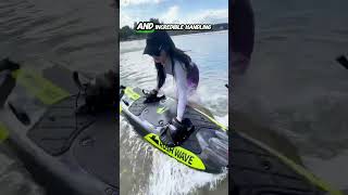 The Ultimate Motorized Surfboard 🏄‍♀️ #motorizedsurfboard #watersports #surfboards #coolgadgets