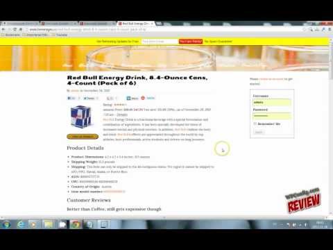 Wordpress Amazon Plugin Associate Goliath Demo - Create Amazon Affiliate Blogs in 3 Minutes