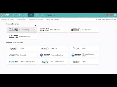 D3M Webinar - Icon Library