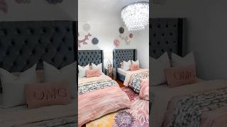 Kids bedroom decorating ideas #shorts #bedroomdecor #homedecor #kidsroommakeover