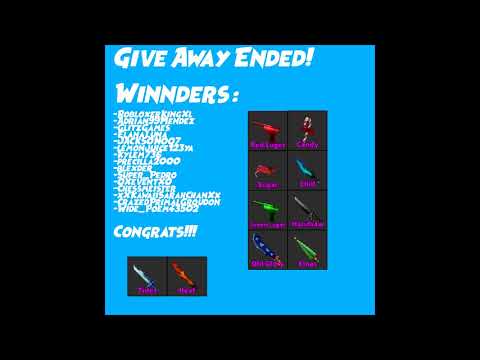GIVEAWAY WINNERS!!! [Another Giveaway Soon!]