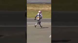 #bike #crashed bike #sports #bikeracing