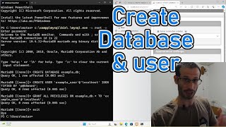 MySQL / MariaDB - Creating a New Database and User