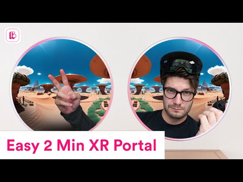 EASY 2-Minute XR Portal Tutorial in Bezel!