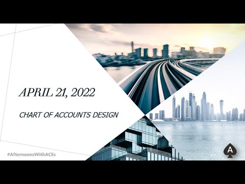 Afternoons with ACEs - CHART OF ACCOUNTS, April 2022 #AfternoonsWithACES #Oracle #OracleACE