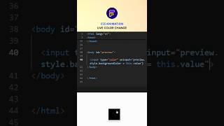 CSS Live Color Change #cssanimation #coding #development #colorchange