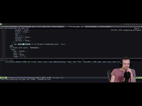 ak_slash Live Stream - [english] working on my neovim's first contribution