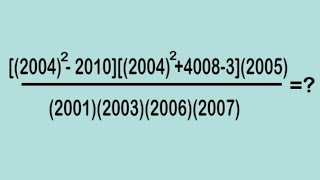 A Beautiful Math Olympiad Simplification l maths for competitive exams l olympiad 