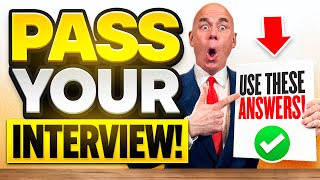8 TOUGH INTERVIEW QUESTIONS & HOW TO ANSWER THEM (BEST ANSWERS!)