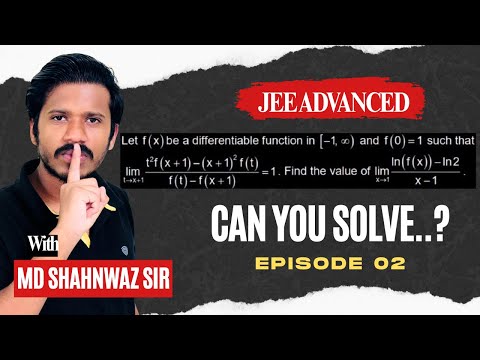 Can you solve this question ? | problem solving for JEE Advanced Ep : 02 #mdshahnwazsir #jeeproblems