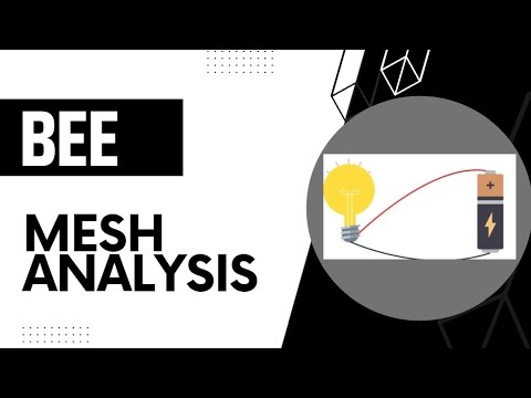 BEE  | Mesh Analysis | DC Circuits I F-Y Engineering  I Physics |