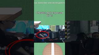 Cheater EXPOSED LIVE on STAGE 😲 #robloxrant #roblox #rblx