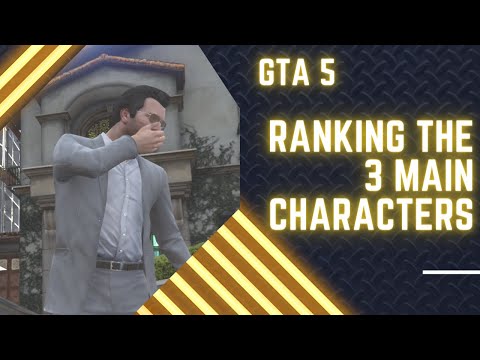 Ranking the three main characters in gta 5   #gta #gta5 #gtav