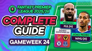FPL GW24 COMPLETE GUIDE ⁉️ Do Joao Pedro, Enzo & Palmer Start? | Fantasy Premier League Tips 2025/26