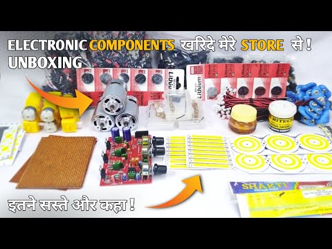 Unboxing Cheapest Online Electronic Components | Electronic Components Kaha Se Kharide Online