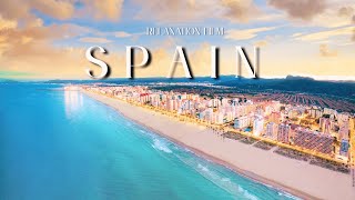 Spain 4K 🇪🇸 -The Most AMAZING Places of Spain - Scenic Relaxation Film With Calming Music