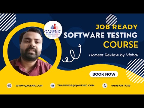 QAGENIC JOB READY SOFTWARE TESTING COURSE REVIEW BY VISHAL