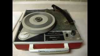Vintage Decca Portable Record Player
