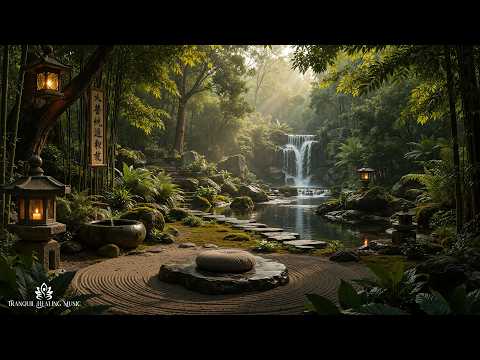 Enter a Sacred Zen Sanctuary | Tranquil Meditation Music for Emotional Healing & Restoring Energy