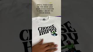 👕 Wear Your Imagination! 🎨 Customize Your T-Shirt Your Way! #customdesign #teetag #trending