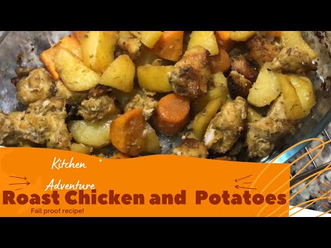 Roast Chicken and Potatoes | Kitchen Adventure | Recipe
