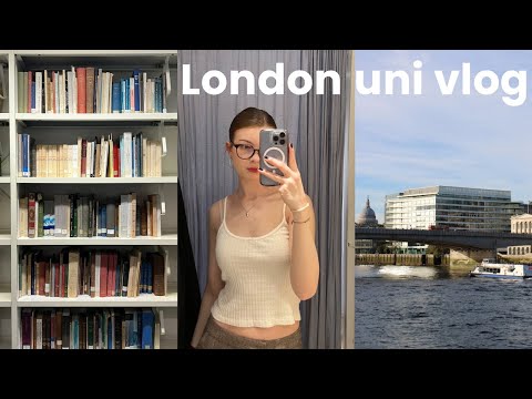 london uni vlog | essay prep, exploring london, art exhibitions