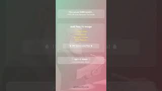This FREE Tool Beats Paid Software! Add Text To Image #Shorts