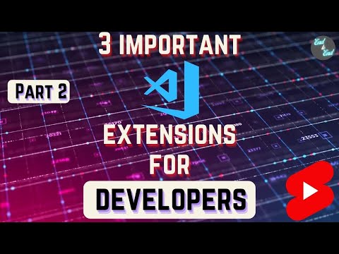 3 Important VS Code Extension for Developers Part 2 😄 #short #shorts #vscode #developer #shortvideo