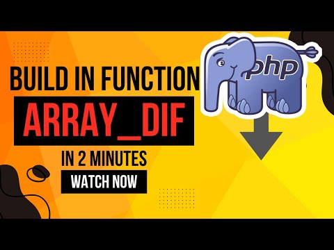 How to Find the Difference Between Two Arrays in PHP,#php #htmlcss #coding #programming #techacademy