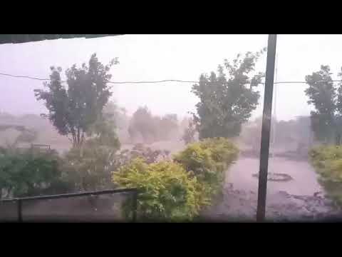 Heavy Rainfall at Snehgram in between 2.30 am. #ajitfoundation#snehgram #srujanalay