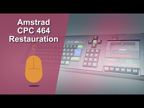 Restauration d'un Amstrad CPC 464