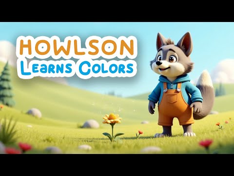 Learn Colors with Howlson! 🌈Sing and Learn Colors!🎈Fun Learning Adventure for Kids 🎶