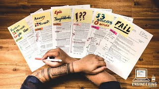 Resumes that got me great software engineering jobs