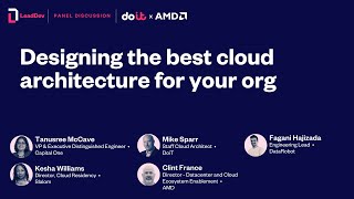 Designing the best cloud architecture for your org | LeadDev Broadcasts