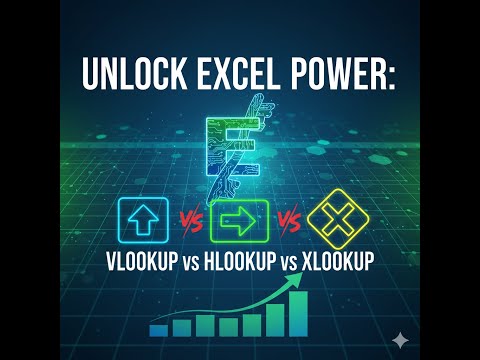 Unlock Excel Power: VLOOKUP vs HLOOKUP vs XLOOKUP